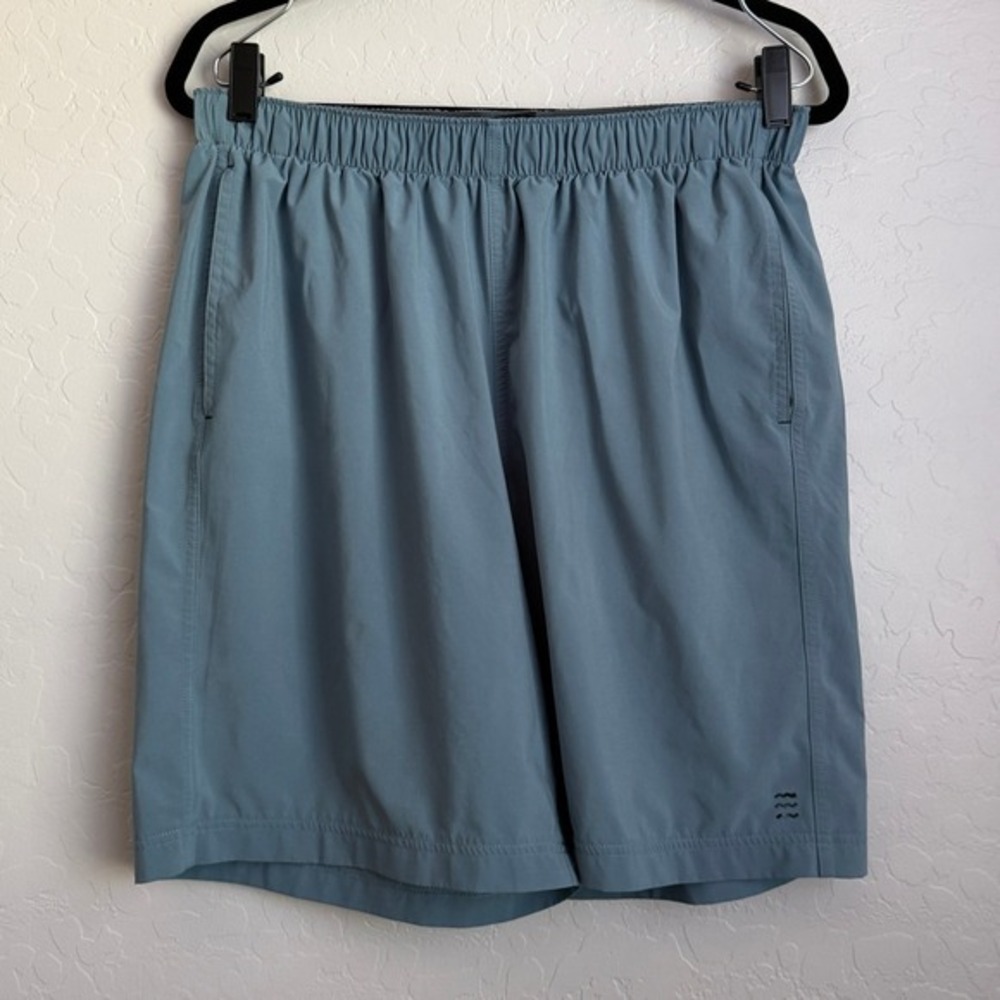 Free Fly Men's Pull On Shorts Blue Large